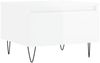 vidaXL Couchtische 2 Stk. Hochglanz-Weiß 50x46x35 cm Holzwerkstoff 830865 Bild 5