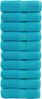 vidaXL Premium Waschhandtücher SOLUND 10 Stück Türkis 30x30 cm 600 g/m² 137445 Bild 1