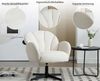 WAHSON OFFICE CHAIRS Loungesessel Drehbarer Polstersessel mit Armlehne aus Kunstfell/Samt Bild 4