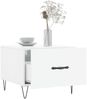 vidaXL Couchtisch Hochglanz-Weiß 50x50x40 cm Holzwerkstoff 829384 Bild 4