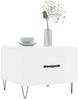 vidaXL Couchtisch Hochglanz-Weiß 50x50x40 cm Holzwerkstoff 829384 Bild 3