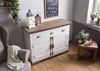 Sideboard Mango 120x45x90 weiß lackiert TOULOUSE #106 Bild 2