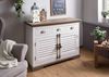 Sideboard Mango 120x45x90 weiß lackiert TOULOUSE #106 Bild 3