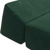 vidaXL Klappsofa Bett Dunkelgrün 120 x 60 x 49 cm Stoff 900043 Bild 5