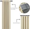 Woltu Vorhang (1 St), Multifunktionsband, blickdicht, mit Kräuselband blickdicht 300g/m² Bild 2