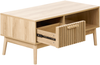 Couchtisch LYNWOOD Hellbraun mit Stauraum Bild 5