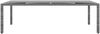 vidaXL Gartentisch 250x100x75 cm Hartglas und Poly Rattan Grau 310593 Bild 2