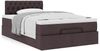 vidaXL Ottoman-Bett mit Matratze Dunkelbraun 120x190 cm Stoff 3311528 Bild 4