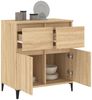 Sideboard, Kommode Sonoma-Eiche 60x35x70 cm Holzwerkstoff j2975p Bild 5