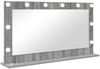 vidaXL Waschtischspiegel Rechtwinklig Graues Sonoma 100 x 55 x 18 cm 868306 Bild 2