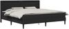 vidaXL Bettgestell mit Matratze Schwarz 200 x 200 cm Kunstleder 3414922 Bild 2