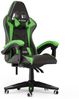 BIGZZIA Gaming-Stuhl Bürostuhl Ergonomisch mit Lendenkissen + Kopfstütze, Ergonomischer Bürostuhl höhenverstellbar Bild 5