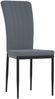 vidaXL Esszimmerstühle 2 Stk. Dunkelgrau Samt 326094 Bild 3