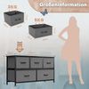 DUMOS Schubkastenkommode Kommode mit Stoffschubladen Stauraumschrank Schubladenschrank (Schubladenkommode), Mit 4, 5, 7, 8, 9 Schubladen Bild 2