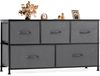 DUMOS Schubkastenkommode Kommode mit Stoffschubladen Stauraumschrank Schubladenschrank (Schubladenkommode), Mit 4, 5, 7, 8, 9 Schubladen Bild 4