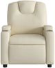 vidaXL Relaxsessel Creme Kunstleder 372390 Bild 4