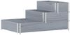 vidaXL Paletten-Aufsatzrahmen 3-fach Grau 120x80 cm Massivholz Kiefer 4010311 Bild 5