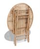 vidaXL 5-tlg. Garten-Essgruppe Klappbar Bambus 41497 Bild 5