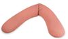 Theraline Stillkissen "Das Original" Polyester Hohlfaser Bezug 190 cm 201 Pfirsichrosa. Feinstrick Bild 2