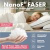 Blumtal Kopfkissen Premium Kopfkissen mit Ultra anpassbarer Nanofaser-Füllung, Seitenschläfer, Rückenschläfer, 1 oder 2-tlg, Paspel & Reißverschluss, ideal für Seiten-/Rückenschläfer, 95°C Bild 4