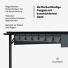 Blumfeldt Pergola 3x4 m, Wetterfestes Polyesterdach & Pulverbeschichteter Stahlrahmen, Ganzjährig Nutzbar, Einfache Montage, Stabiler Schutz Für Garten & Terrasse Bild 2