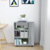 vidaXL Rollschrank Grau Sonoma 60x35x75 cm Holzwerkstoff 815967 Bild 4