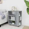 vidaXL Rollschrank Grau Sonoma 60x35x75 cm Holzwerkstoff 815967 Bild 3
