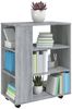 vidaXL Rollschrank Grau Sonoma 60x35x75 cm Holzwerkstoff 815967 Bild 5