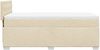vidaXL Boxspringbett mit Matratze Creme 90x190 cm Stoff 3285762 Bild 5