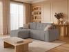 Selsey Simolla – Ecksofa mit Schlaffunktion und Bettkasten, links, Chenille, Greige Bild 3