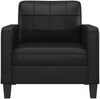 vidaXL Sessel Schwarz 60 cm Kunstleder 359107 Bild 3