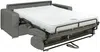 Vente-unique - CALITO Sofa Kunstleder Grau - B 223 cm94 cm x H 85 cm x L 216 cm Bild 3