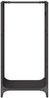 vidaXL Brennholzregal Schwarz 40x30x80 cm Kaltgewalzter Stahl 864219 Bild 5