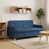 vidaXL Schlafsofa Ausziehbar Blau Stoff 42033346 Bild 3