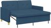vidaXL Schlafsofa Ausziehbar Blau Stoff 42033346 Bild 2