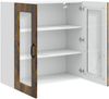 vidaXL Geschirrspülerfront Kalmar Geräucherte Eiche 80 x 31 x 80 cm 884719 Bild 5