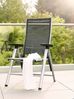 Kettler Cirrus Klappsessel - silber / anthrazit-grau Bild 3