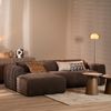 Bronx71 Ecksofa Maine Chenille braun links Bild 4