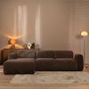 Bronx71 Ecksofa Maine Chenille braun links Bild 3
