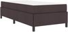 vidaXL Boxspringbett mit Matratze Dunkelbraun 90 x 190 cm Stoff 3398825 Bild 4
