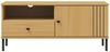 TV Board 105x47cm 'Detroit' Kiefer massiv eichefarbig & schwarz Bild 2