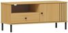 TV Board 105x47cm 'Detroit' Kiefer massiv eichefarbig & schwarz Bild 4
