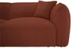 Vente-unique - CAMILIO Sofa Stoff Rot - B 165 cm x H 74 cm x L 272 cm Bild 5