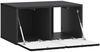 vidaXL Wandmontierter TV-Schrank Schwarz 59,5 x 41 x 30 cm 898336 Bild 4