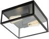 Eglo 49392 Deckenleuchte CHARTERHOUSE Stahl schwarz, Glas klar E27 max. 2X40W H:16cm L:36cm B:36cm dimmbar Bild 2