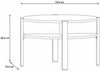 Couchtisch TOBAGO rund Ø 75 cm Taupe, von Forte Bild 5