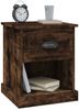vidaXL Nachttische 2 Stk. Räuchereiche 39x39x47,5 cm Holzwerkstoff 816139 Bild 5