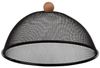 Fliegen Obst Gitter Netz Haube Speise Schirm Lebensmittel Schutz Schwarz rund Bild 4