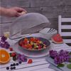 Fliegen Obst Gitter Netz Haube Speise Schirm Lebensmittel Schutz Schwarz rund Bild 3