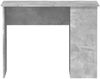 vidaXL Schreibtisch Betongrau 100x55x75 cm Holzwerkstoff 823028 Bild 4